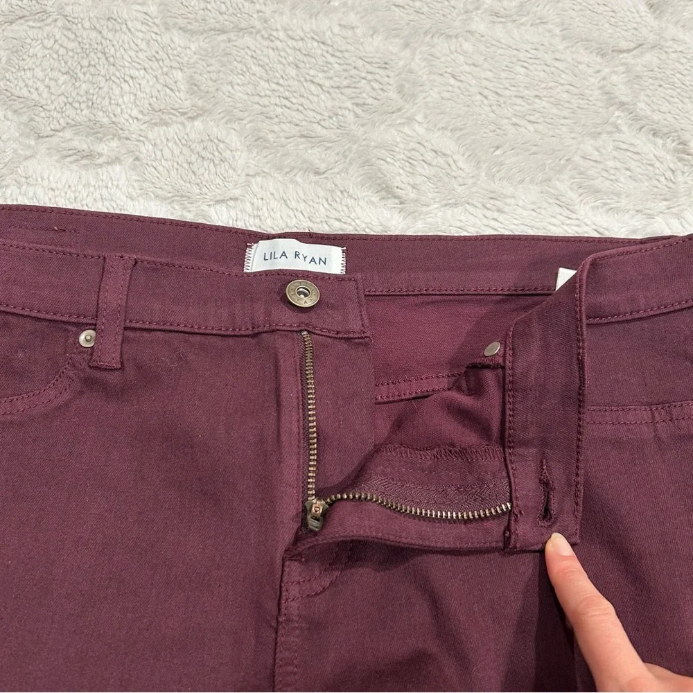 NWT Lila Ryan - Louise Skinny Jean Dark Purple 16 - Picture 3 of 13